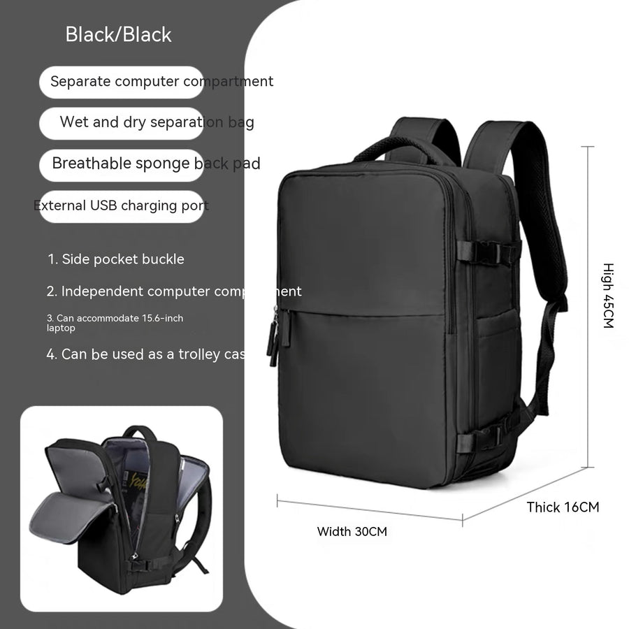 Large Capacity Multifunctional Travel Waterproof Backpack